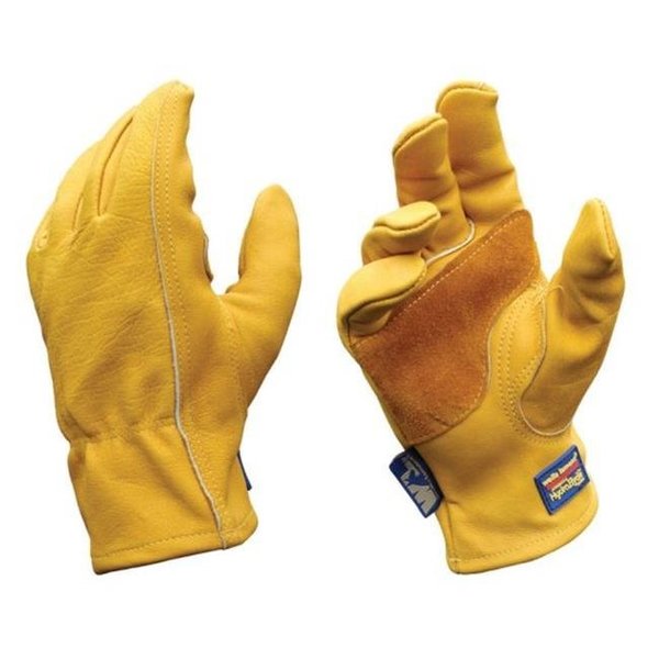 Wells Lamont Wells Lamont 1201M Hydrahyde Cowhide Leather Work Glove  Medium 7392079